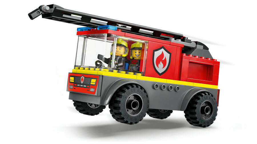 LEGO City Merdivenli İtfaiye Kamyonu 60463 - 82 Parça Yapım Seti