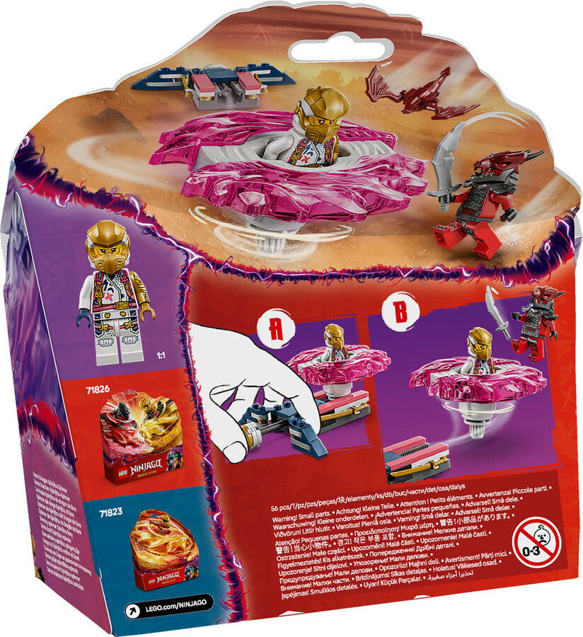 LEGO NINJAGO Sora'nın Ejderha Spinjitzu Topacı 71824 - 56 Parça Yapım Seti