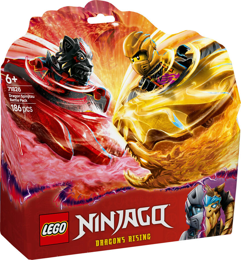 LEGO NINJAGO Ejderha Spinjitzu Savaş Paketi 71826 - 186 Parça Yapım Seti