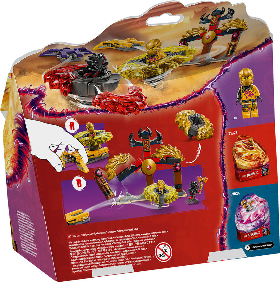 LEGO NINJAGO Ejderha Spinjitzu Savaş Paketi 71826 - 186 Parça Yapım Seti