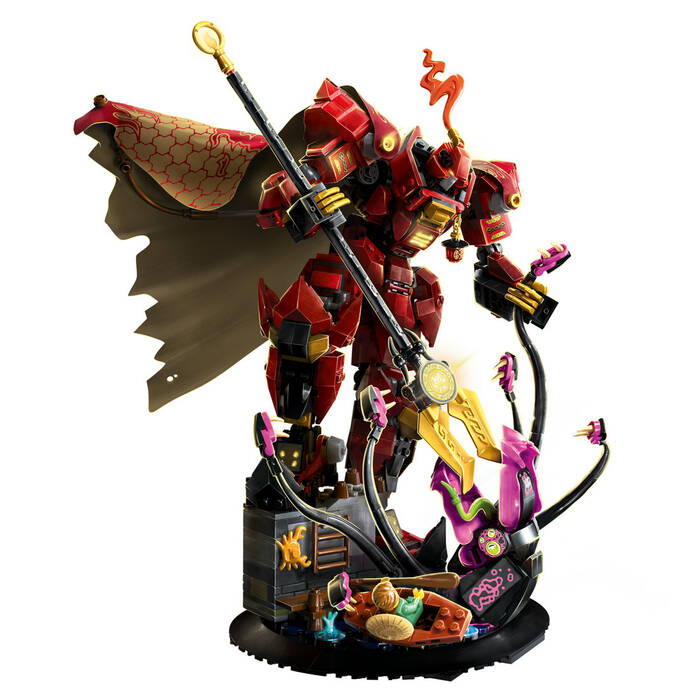 LEGO NINJAGO NINJAGO Ateş Şövalyesi Robotu 71846 - 996 Parça Yapım Seti