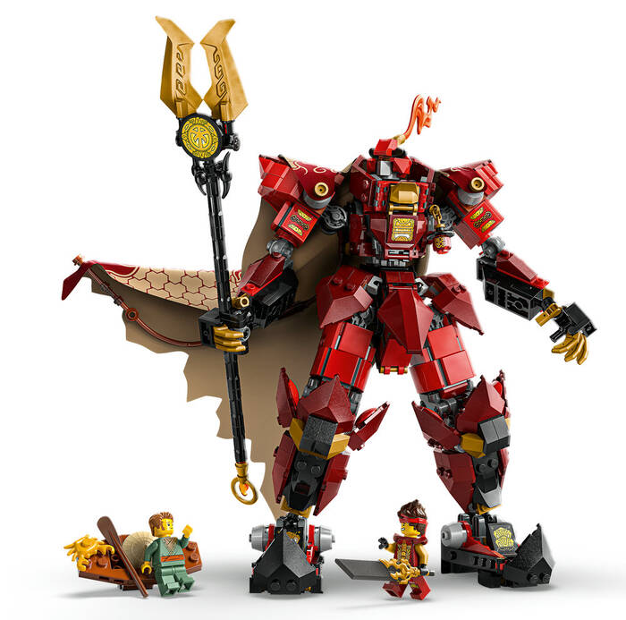 LEGO NINJAGO NINJAGO Ateş Şövalyesi Robotu 71846 - 996 Parça Yapım Seti