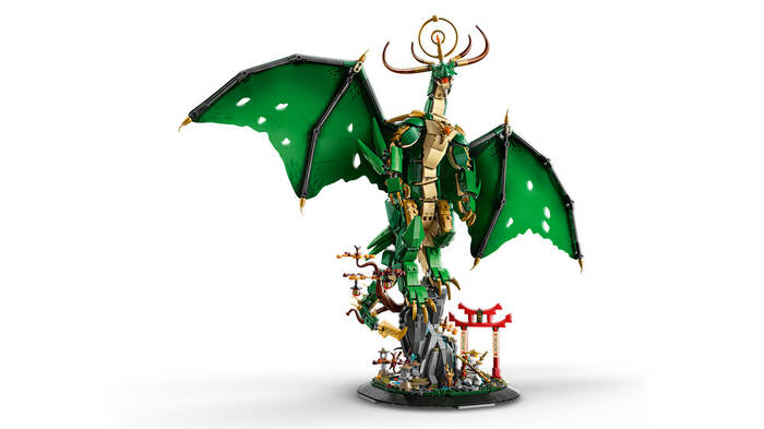 LEGO NINJAGO NINJAGO Muhafız Ejderha 71847 - 1650 Parça Yapım Seti