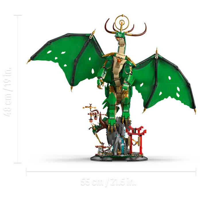 LEGO NINJAGO NINJAGO Muhafız Ejderha 71847 - 1650 Parça Yapım Seti