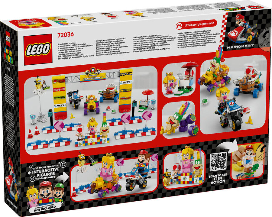 72036 Lego Super Mario - Baby Peach ve Grand Prix Seti 823 parça +8 yaş