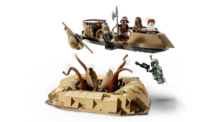 LEGO Star Wars Star Wars Çöl Skiffi ve Sarlacc Çukuru 75396 - 558 Parça Yapım Seti