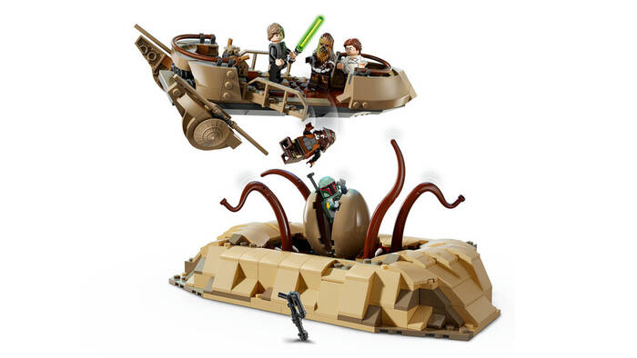 LEGO Star Wars Star Wars Çöl Skiffi ve Sarlacc Çukuru 75396 - 558 Parça Yapım Seti