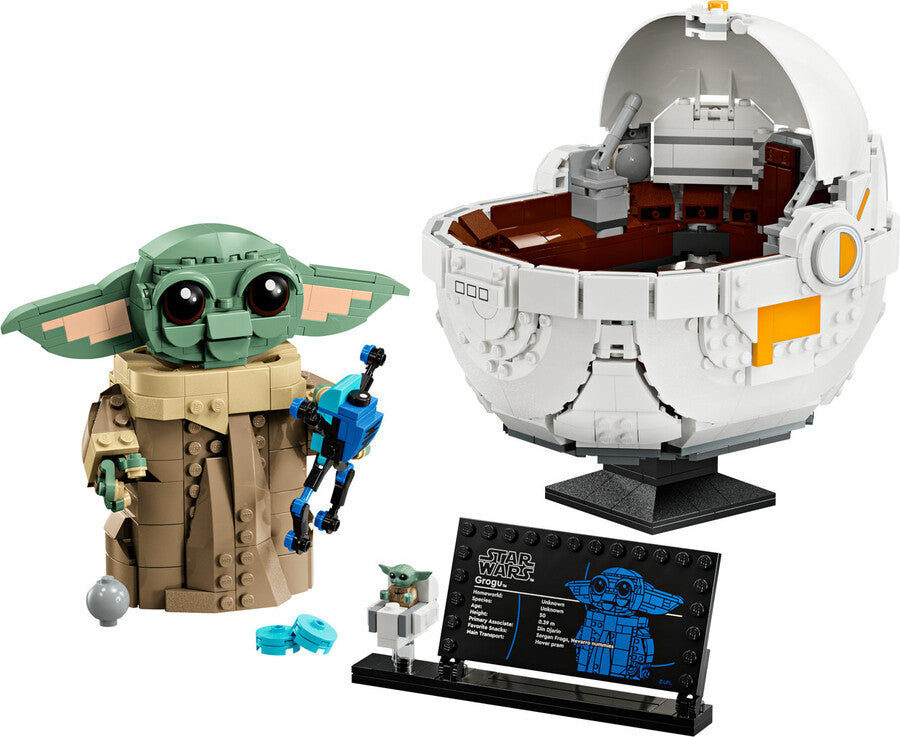 75403 Lego Star Wars - Uçan Bebek Arabalı Grogu 1048 Parça +10 Yaş