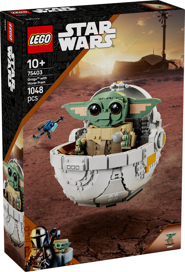 75403 Lego Star Wars - Uçan Bebek Arabalı Grogu 1048 Parça +10 Yaş
