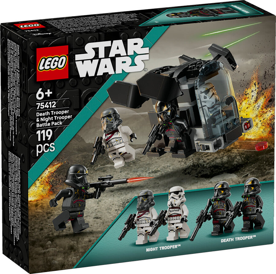 LEGO Star Wars Death Trooper ve Night Trooper Savaş Paketi 75412 - 119 Parça Yapım Seti
