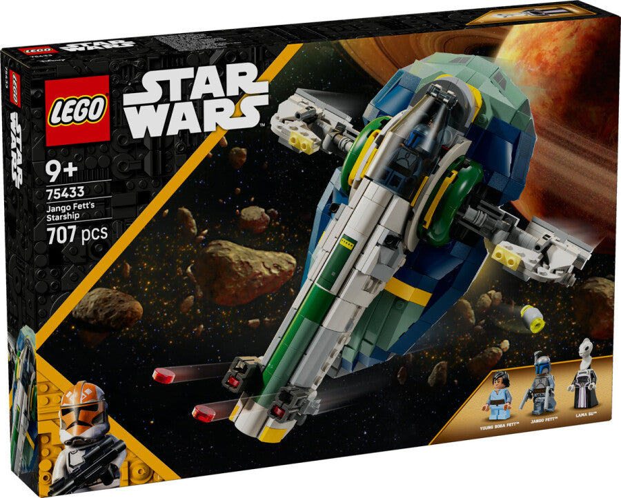 75433 LEGO® Star Wars™ Jango Fett'in Starshipi 707 parça +9 yaş