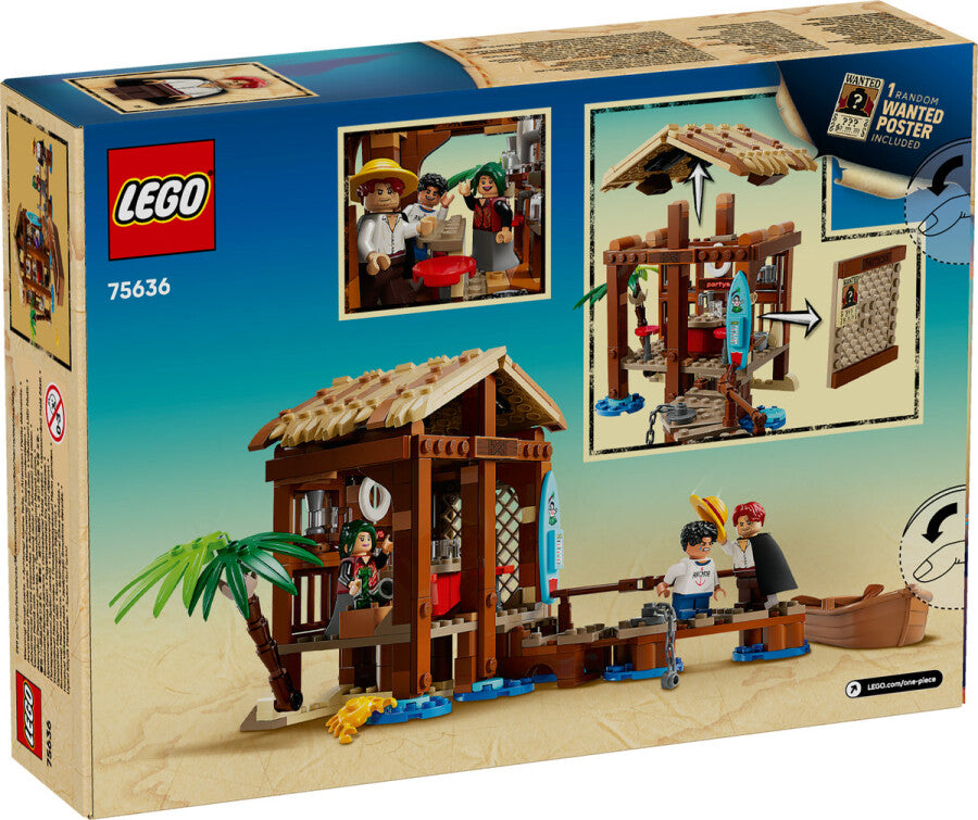LEGO ONE PIECE Yel Değirmeni Köyü Kulübesi 75636 - 299 Parça Yapım Seti