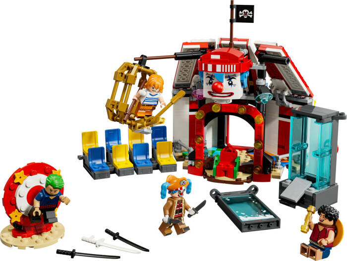 LEGO ONE PIECE ONE PIECE Palyaço Buggy'nin Sirk Çadırı 75637 - 573 Parça Yapım Seti
