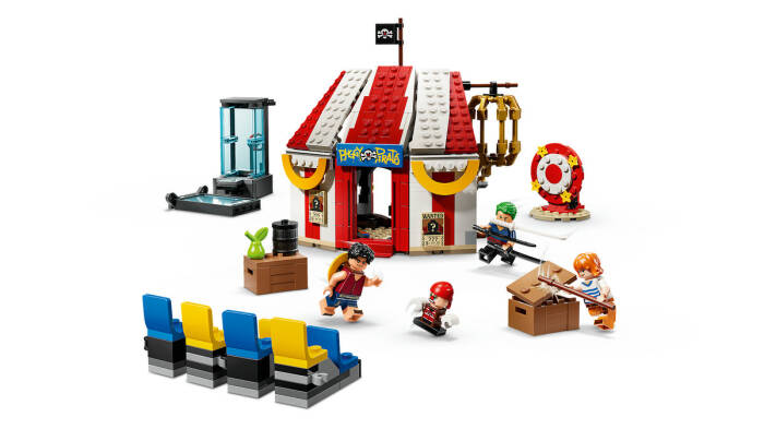 LEGO ONE PIECE ONE PIECE Palyaço Buggy'nin Sirk Çadırı 75637 - 573 Parça Yapım Seti