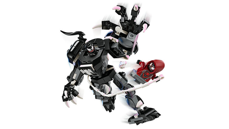 LEGO Marvel Venom Robot Zırhı Miles Morales'e Karşı 76276 - 134 Parça Yapım Seti