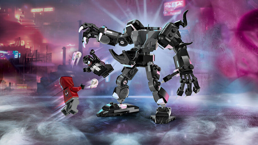 LEGO Marvel Venom Robot Zırhı Miles Morales'e Karşı 76276 - 134 Parça Yapım Seti