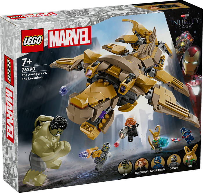 LEGO Marvel Marvel Avengers Leviathan'a Karşı 76290 - 347 Parça Yapım Seti