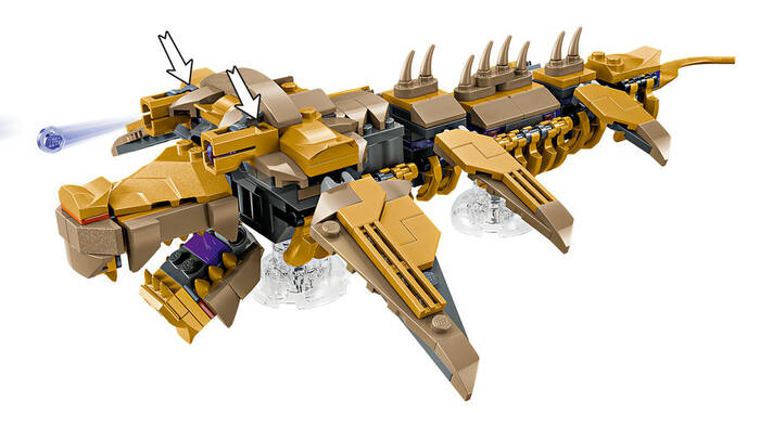 LEGO Marvel Marvel Avengers Leviathan'a Karşı 76290 - 347 Parça Yapım Seti