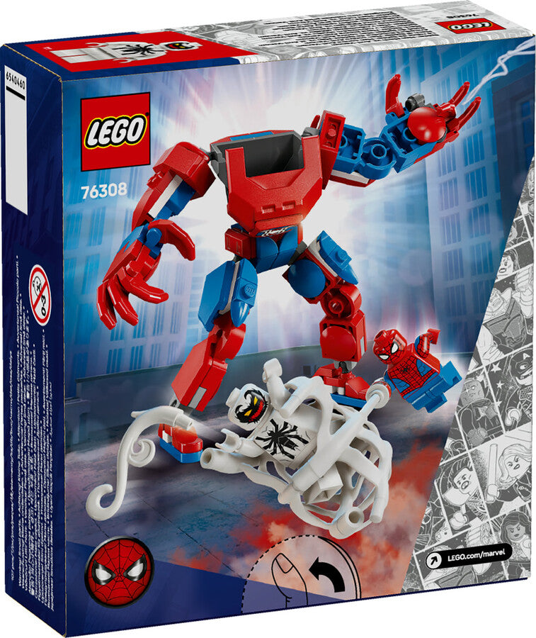 76308 Lego Marvel Örümcek Adam ve Anti Venom'a Karşı 107 parça +6 yaş