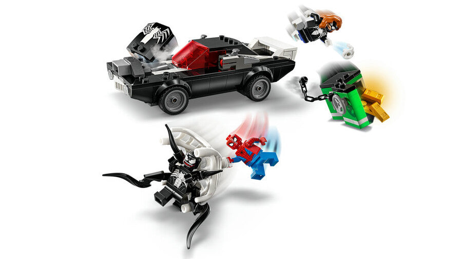 LEGO Marvel Örümcek Adam, Venom Arabasına Karşı 76309 - 254 Parça Yapım Seti