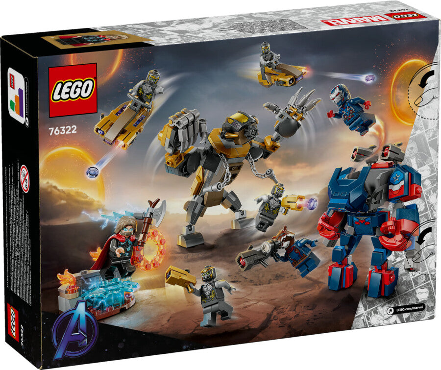76322 Lego Marvel Avengers: Endgame Thor, Chitauriye Karşı 373 parça +8 yaş