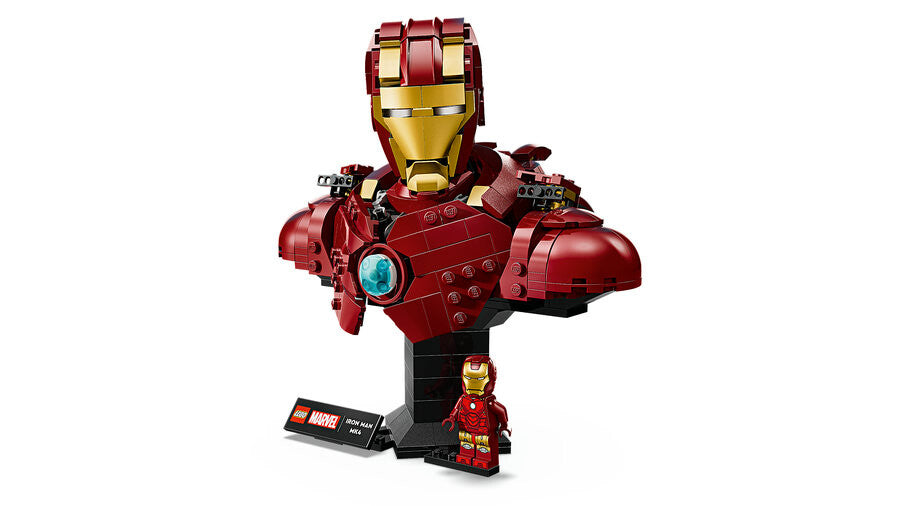 76327 Lego Marvel Iron Man MK4 Büstü 436 parça +18 yaş