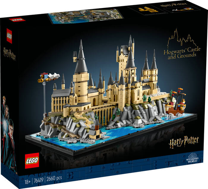 LEGO Harry Potter Harry Potter Hogwarts Şatosu ve Bahçesi 76419 - 2660 Parça Yetişkin Yapım Seti
