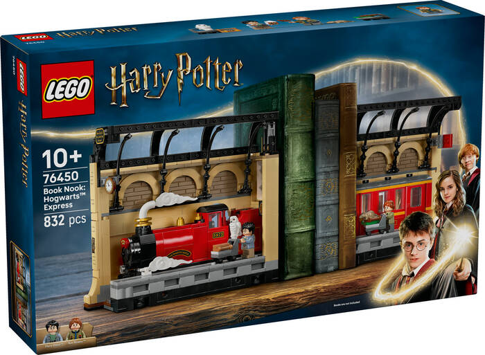 LEGO Harry Potter Harry Potter Kitaplık Dekoru: Hogwarts Ekspresi 76450 - 832 Parça Yapım Seti