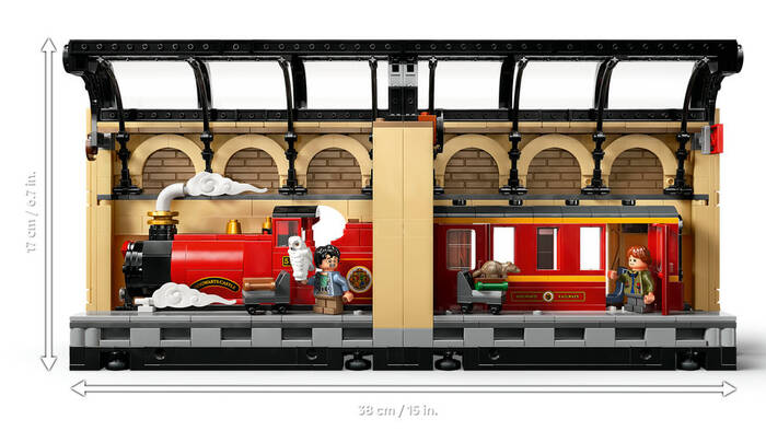 LEGO Harry Potter Harry Potter Kitaplık Dekoru: Hogwarts Ekspresi 76450 - 832 Parça Yapım Seti
