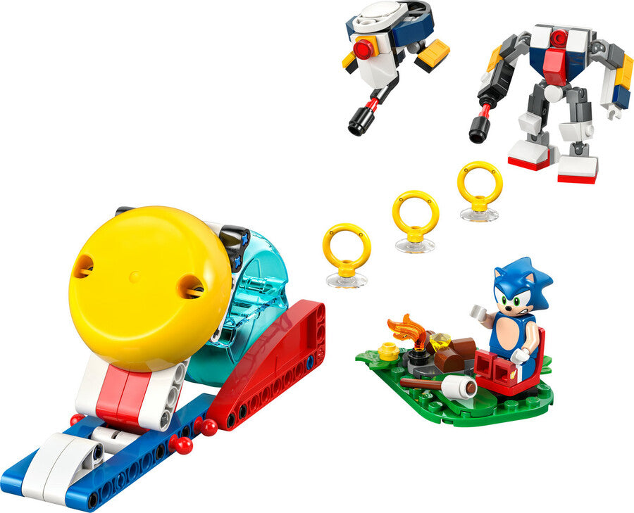 LEGO Sonic Sonic'in Kamp Ateşi Çarpışması 77001 - 177 Parça Yapım Seti