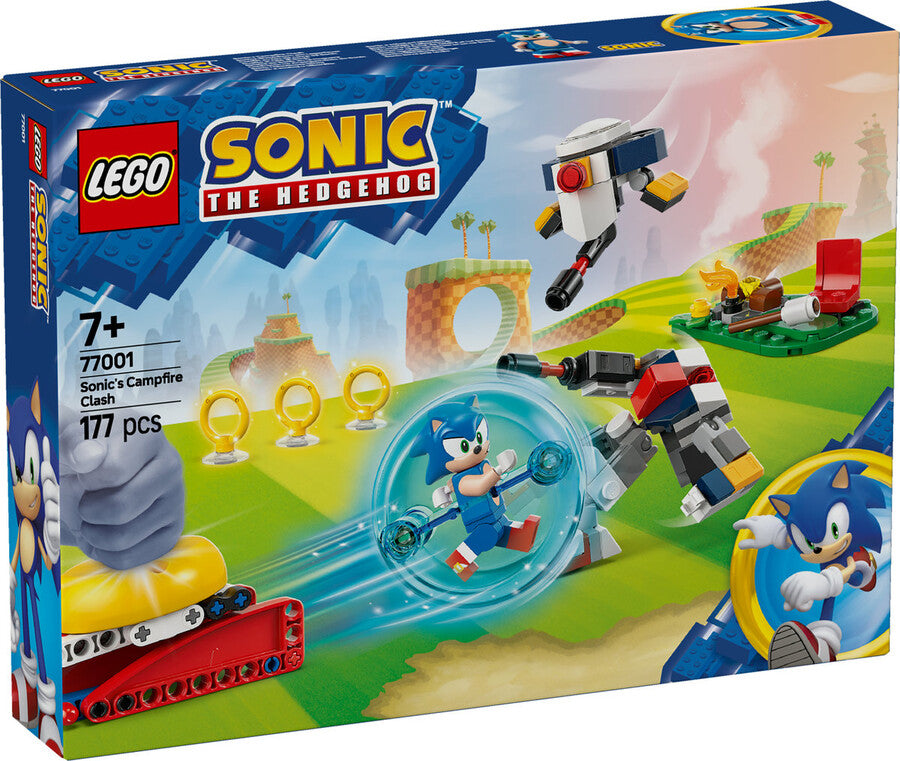 LEGO Sonic Sonic'in Kamp Ateşi Çarpışması 77001 - 177 Parça Yapım Seti