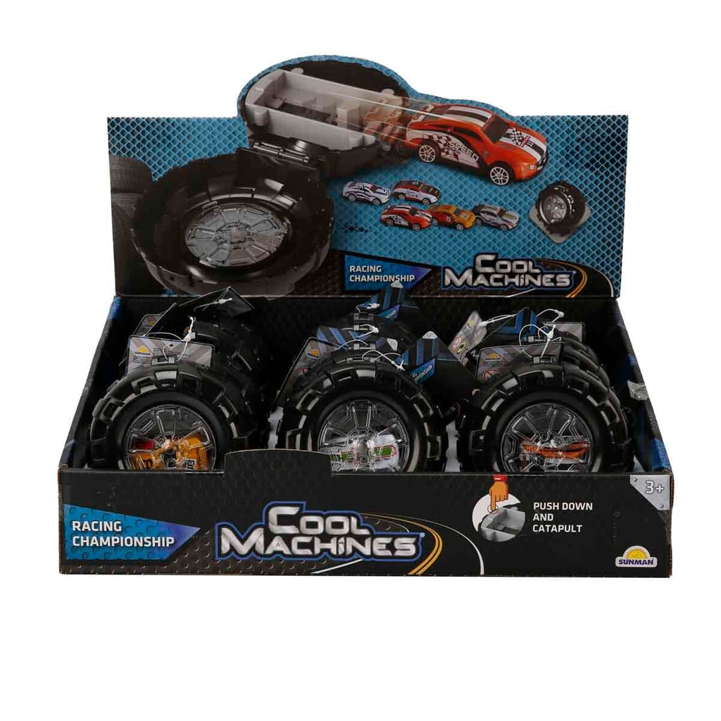 Sunman Cool Machines Racing Championship Bas-Fırlat Sürpriz Yarış Arabası