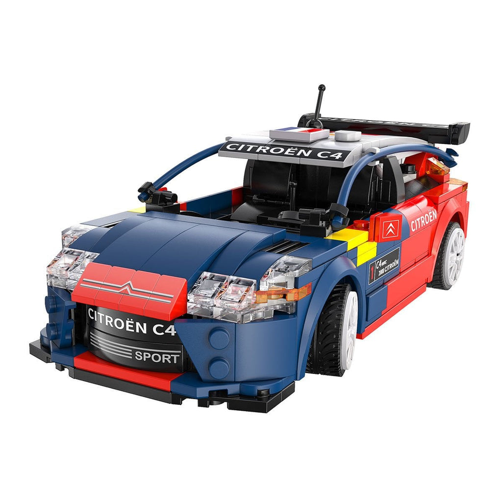 CaDA C51078W 2008 Citroën C4 WRC Ralli Arabası Yapı Blok Seti - 329 Parça, Kumandalı ve Uygulama Kontrollü