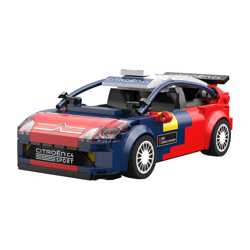 CaDA Citroen C4 WRC 1:24 Ölçek 296 Parça Yapı Bloğu Ralli Model Araba Seti