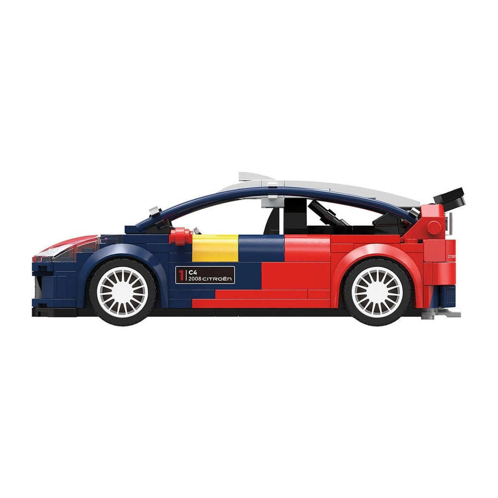 CaDA Citroen C4 WRC 1:24 Ölçek 296 Parça Yapı Bloğu Ralli Model Araba Seti