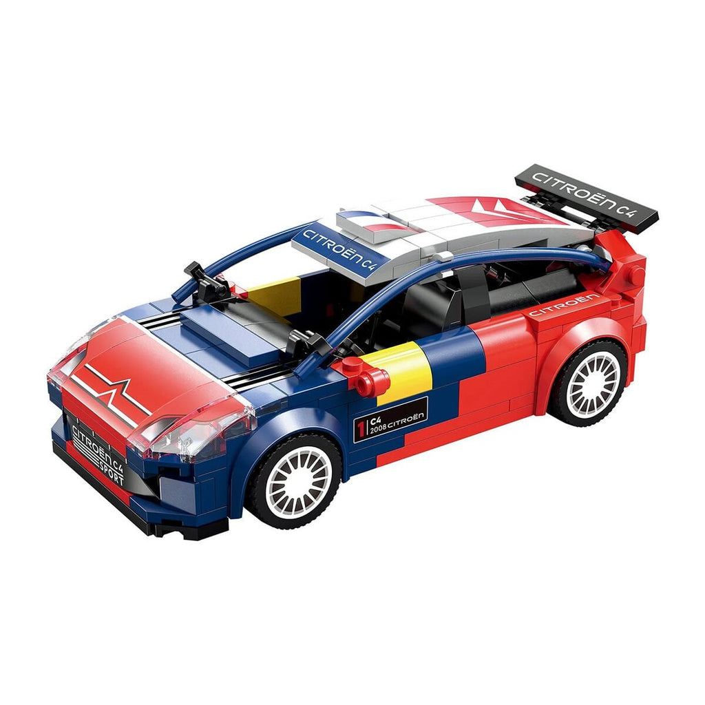 CaDA Citroen C4 WRC 1:24 Ölçek 296 Parça Yapı Bloğu Ralli Model Araba Seti
