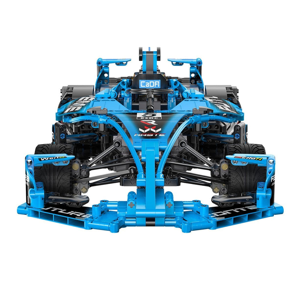 CaDA C64004W Formula E Yarış Arabası Yapı Blok Seti - 1667 Parça, 1:8 Ölçek