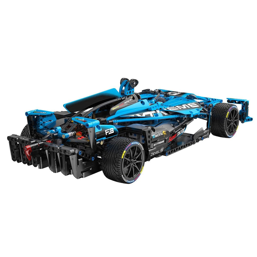 CaDA C64004W Formula E Yarış Arabası Yapı Blok Seti - 1667 Parça, 1:8 Ölçek