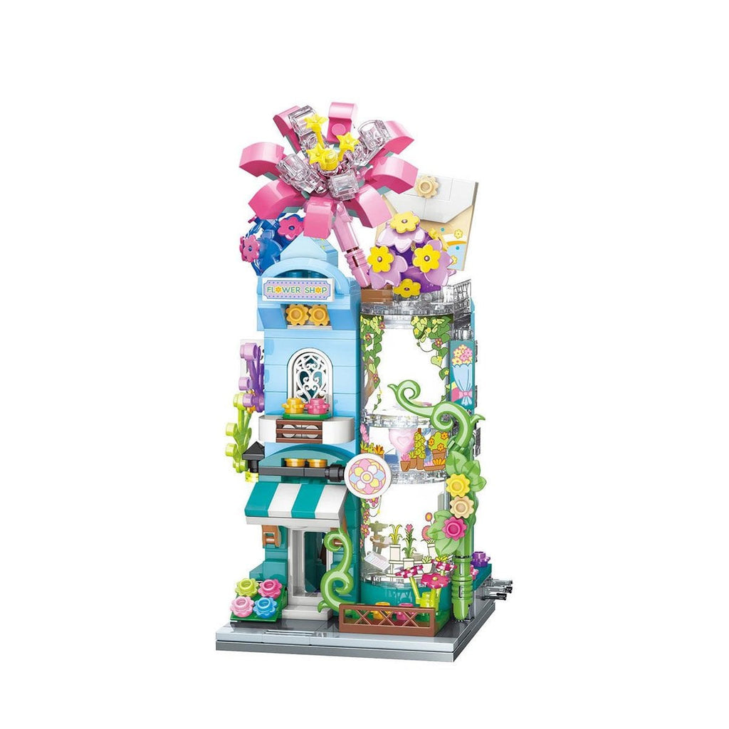 Keeppley City Corner Greenness Çiçek Dükkanı K28016 - 356 Parça Yapı Bloğu Seti