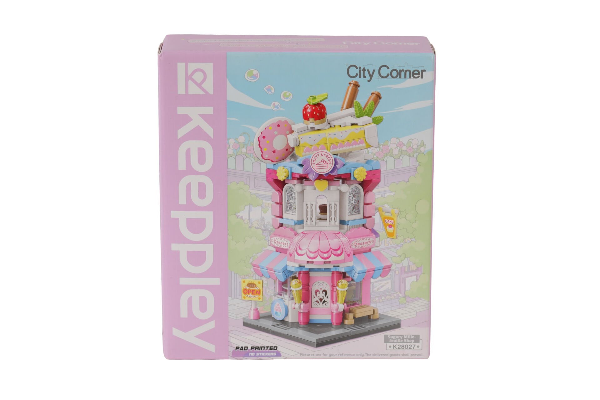 Keeppley City Corner K28027 Pastane Dükkanı 365 Parça Mikro Yapı Blokları Seti